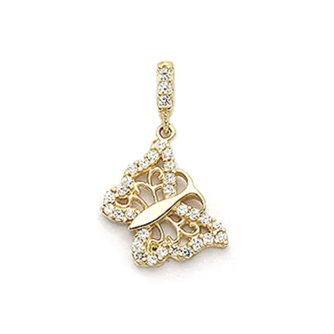 Schmetterlinge Anhänger aus 9 Karat Gold