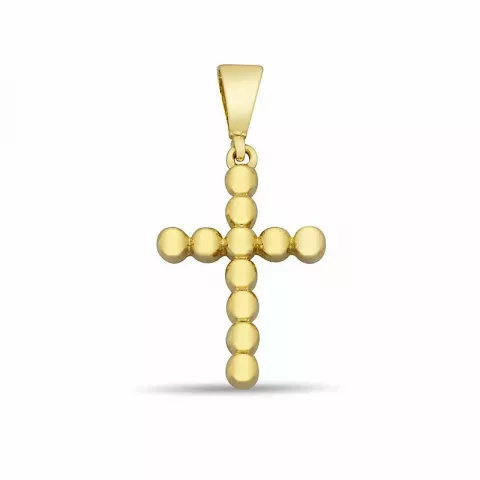 Kreuz Anhänger aus 9 Karat Gold