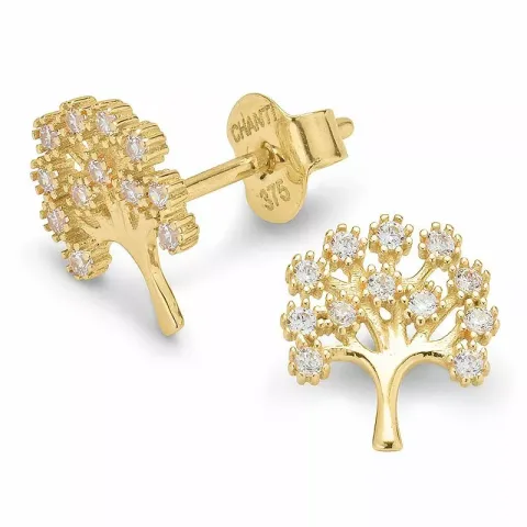 Ohrstecker in 9 Karat Gold mit