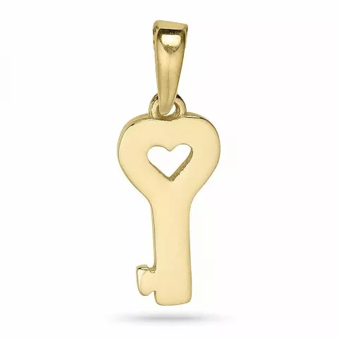 Schlüssel Anhänger aus 9 Karat Gold