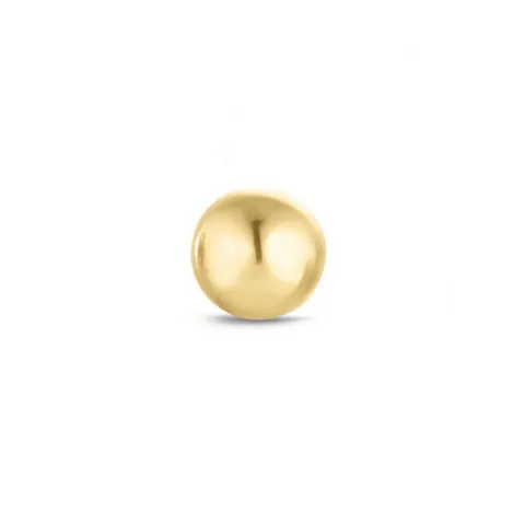 1/2 Paar 4 mm Ohrringe in 9 Karat Gold