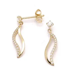 Ohrringe in 9 Karat Gold mit