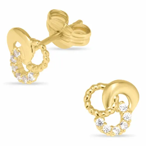Ohrstecker in 9 Karat Gold mit