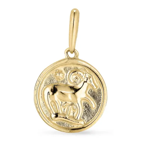 Widder Anhänger aus 9 Karat Gold