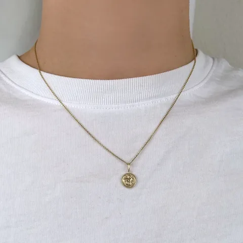 Widder Anhänger aus 9 Karat Gold