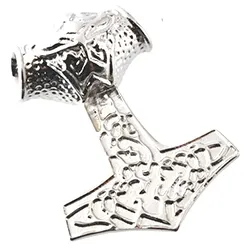gross Hard Steel P411 Thors Hammer Anhänger in Stahl