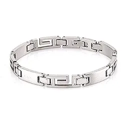 Hard Steel Stahl Armband in Stahl