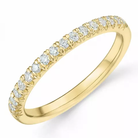 Diamant Ring in 14 Karat Gold 0,249 ct