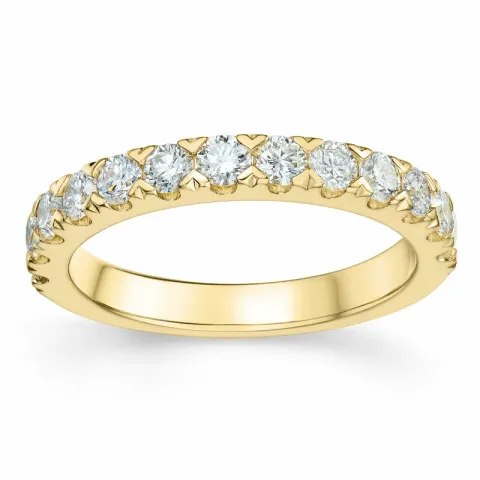 Diamant Ring in 14 Karat Gold 0,75 ct