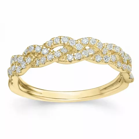 Diamant Ring in 14 Karat Gold 0,334 ct