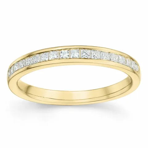 Diamant Ring in 14 Karat Gold 0,128 ct 0,20 ct