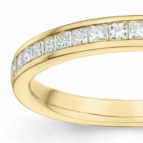 Diamant Ring in 14 Karat Gold 0,128 ct 0,20 ct