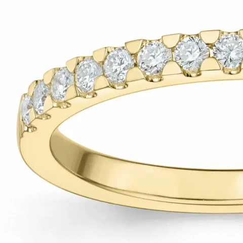 Diamant Memoirering in 14 Karat Gold 0,24 ct