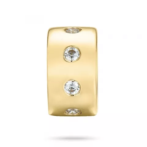 Elegant Diamant Anhänger in 14 karat Gold 0,252 ct