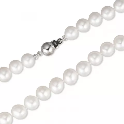 42 cm weißem AAA-Qualität Perlenkette mit Süßwasserperle.