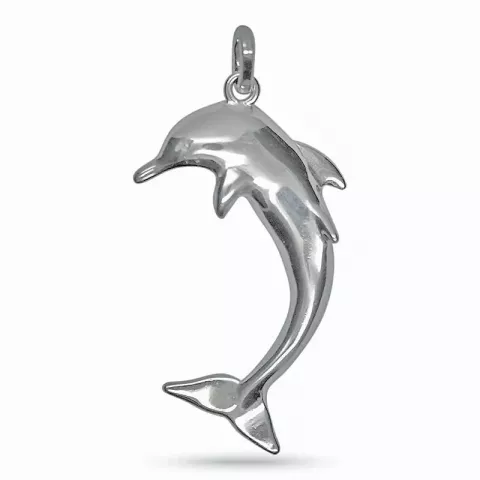 Großer Delfin Silber Anhänger aus Silber
