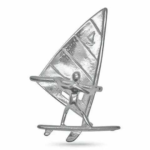 Windsurfen Anhänger aus Silber