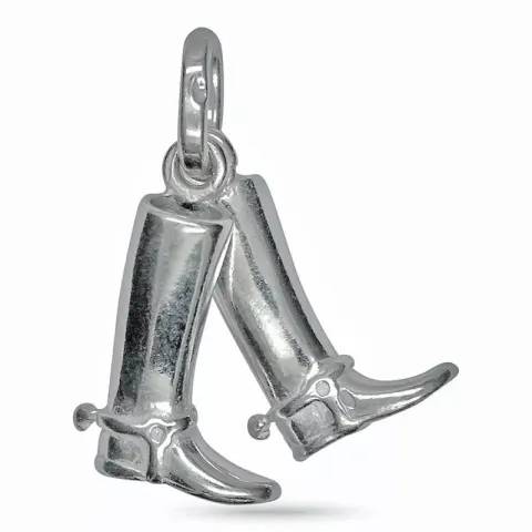 Reitstiefel Anhänger aus Silber