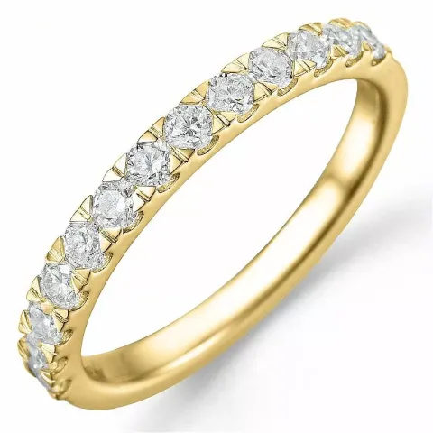 Bestellware - diamantring in 14 karat gold 0,52 ct