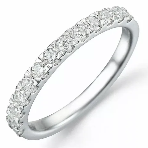 Bestellware - diamantring in 14 karat weißgold 0,52 ct