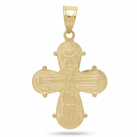 Kollektionsmuster Dagmarkreuz Anhänger aus 8 Karat Gold