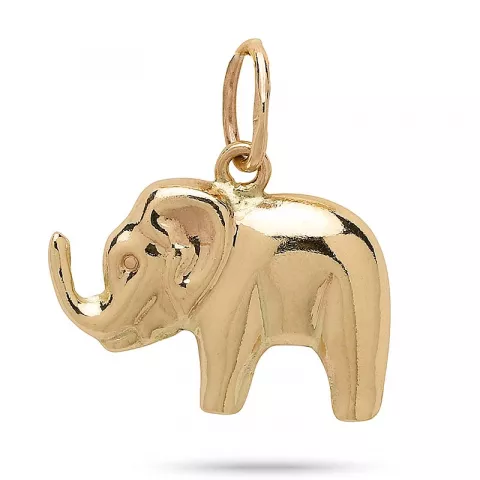 Kollektionsmuster Elefant Anhänger aus 8 Karat Gold