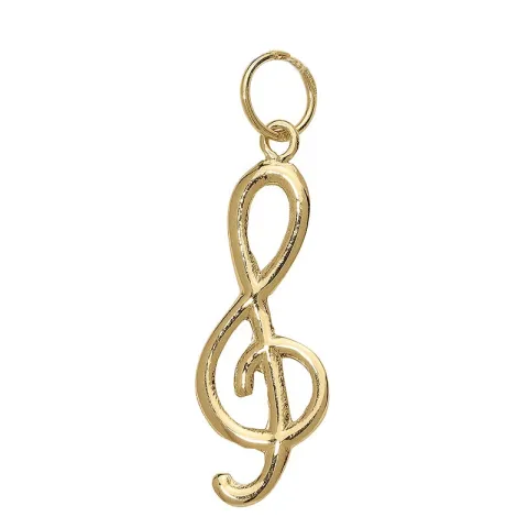 Knoten Anhänger aus 8 Karat Gold