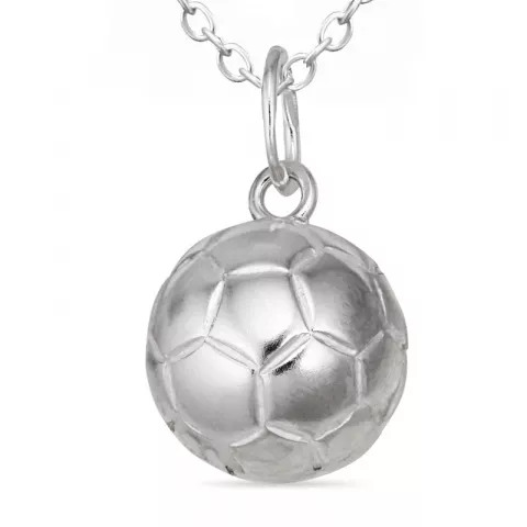 Fußball Halskette aus Silber und Anhänger aus Silber