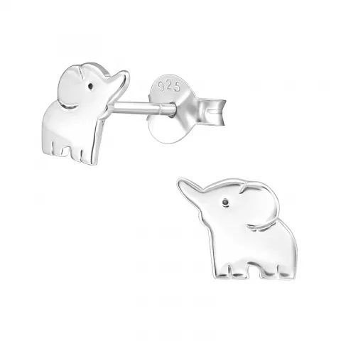 Elefant Ohrringe in Silber