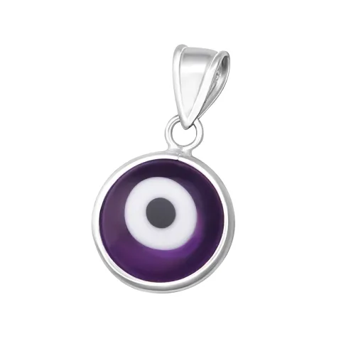 Evil eye Anhänger aus Silber