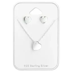 Set aus Silber mit Halskette