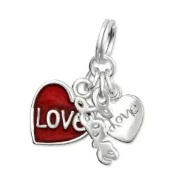 Love Charms Anhänger aus Silber