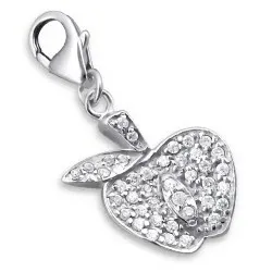 Apfel Charms Anhänger aus Silber