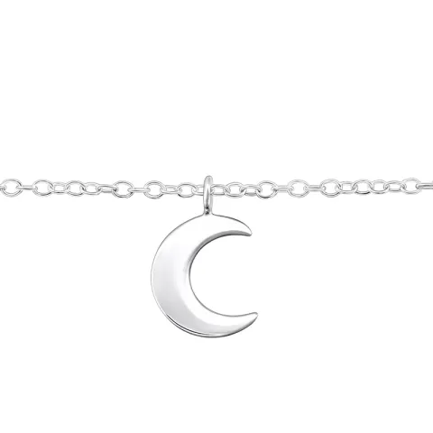 Mond Fußkette aus Silber und Anhänger aus Silber