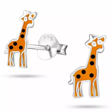 Giraffe Ohrringe in Silber
