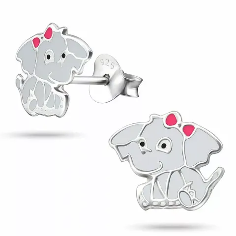 Elefant Ohrringe in Silber