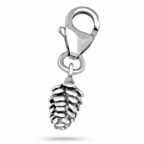Tannenzapfen Charm Anhänger aus Silber