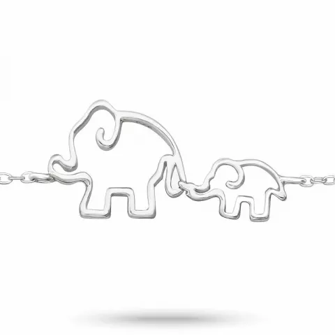Elefant Armband aus Silber und Elefant aus Silber