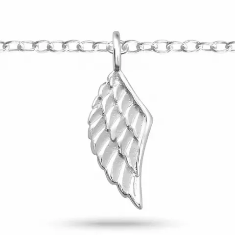 Elegant Flügel Armband aus Silber und Anhänger aus Silber