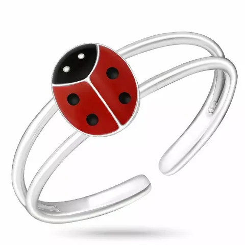 Preiswert marienkäfer kinderring aus silber