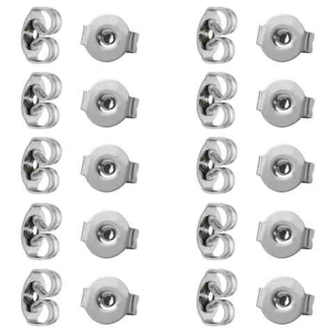 10 Paar Butterflys in chirurgischem Stahl