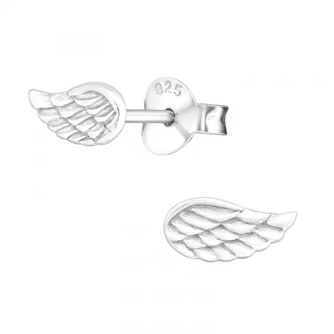 Flügel Ohrringe in Silber