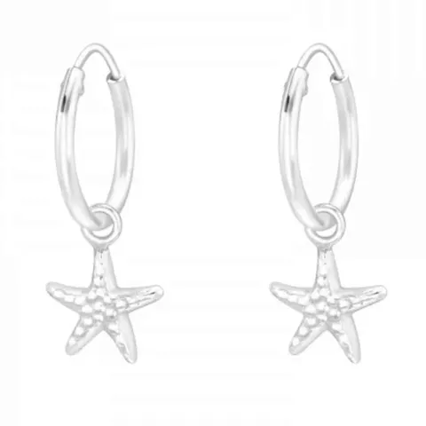 12 mm Stern Kreole in Silber - Little Ones