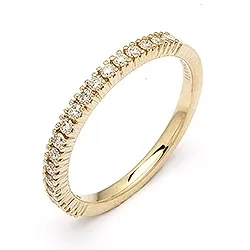 eng Diamantring in 14 Karat Gold 0,27 ct