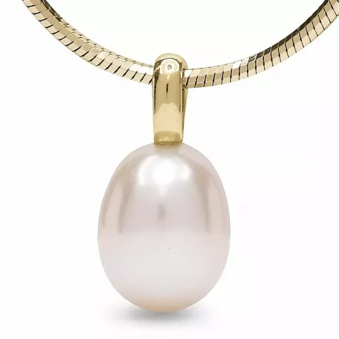 Elegant Perle Anhänger aus 14 Karat Gold