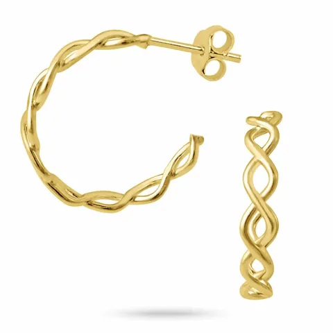 Ohrringe in vergoldetem Silber