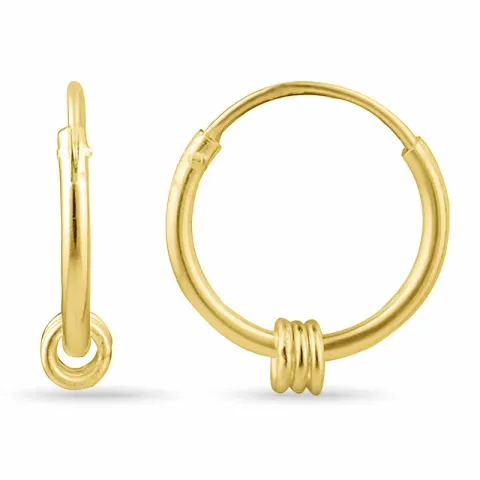 Bali Kreole in vergoldetem Silber