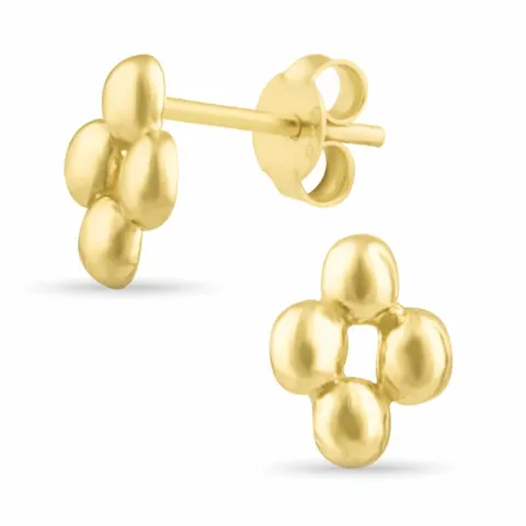 Ohrstecker in vergoldetem Silber