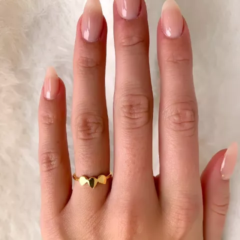 Ring aus vergoldetem Sterlingsilber