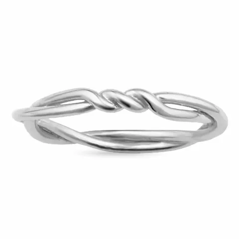 Knoten Ring aus Silber